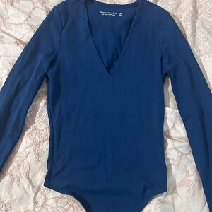 Abercrombie and fitch Deep Blue Bodysuit